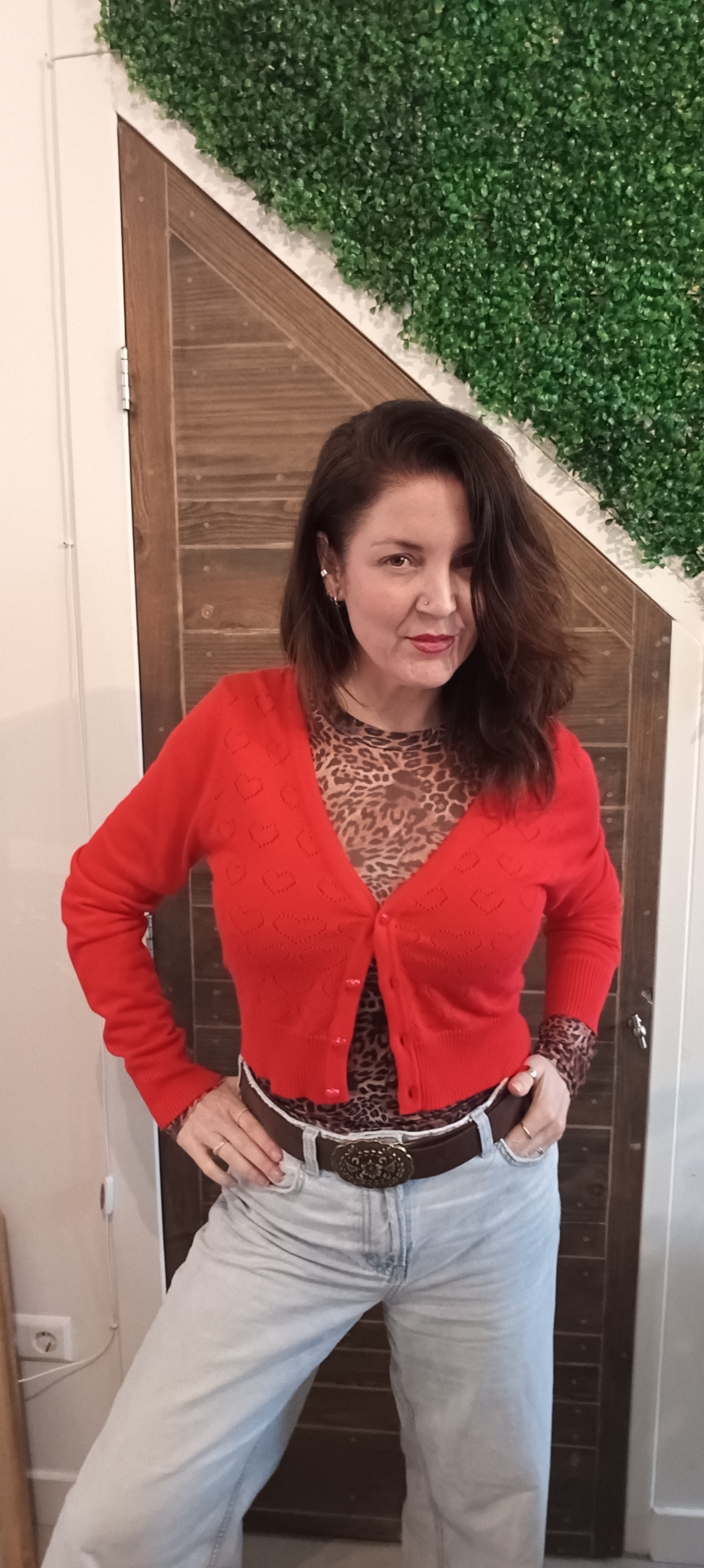 Wendy´s Mesh panter top