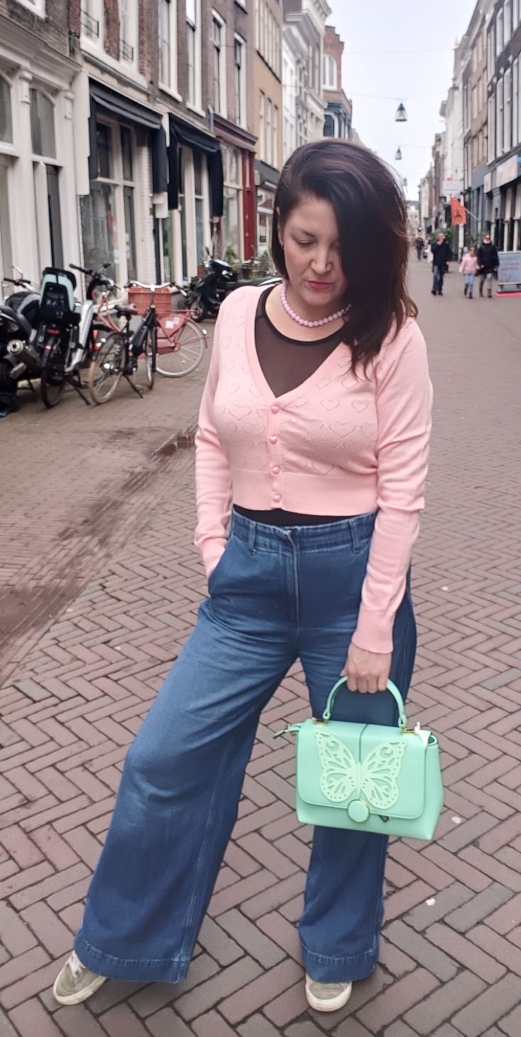 Banned Love dream vest in roze