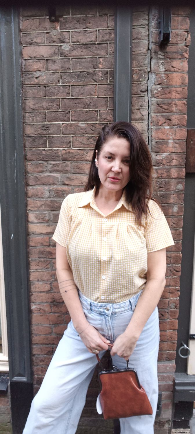 Wendy´s Country blouse in geel