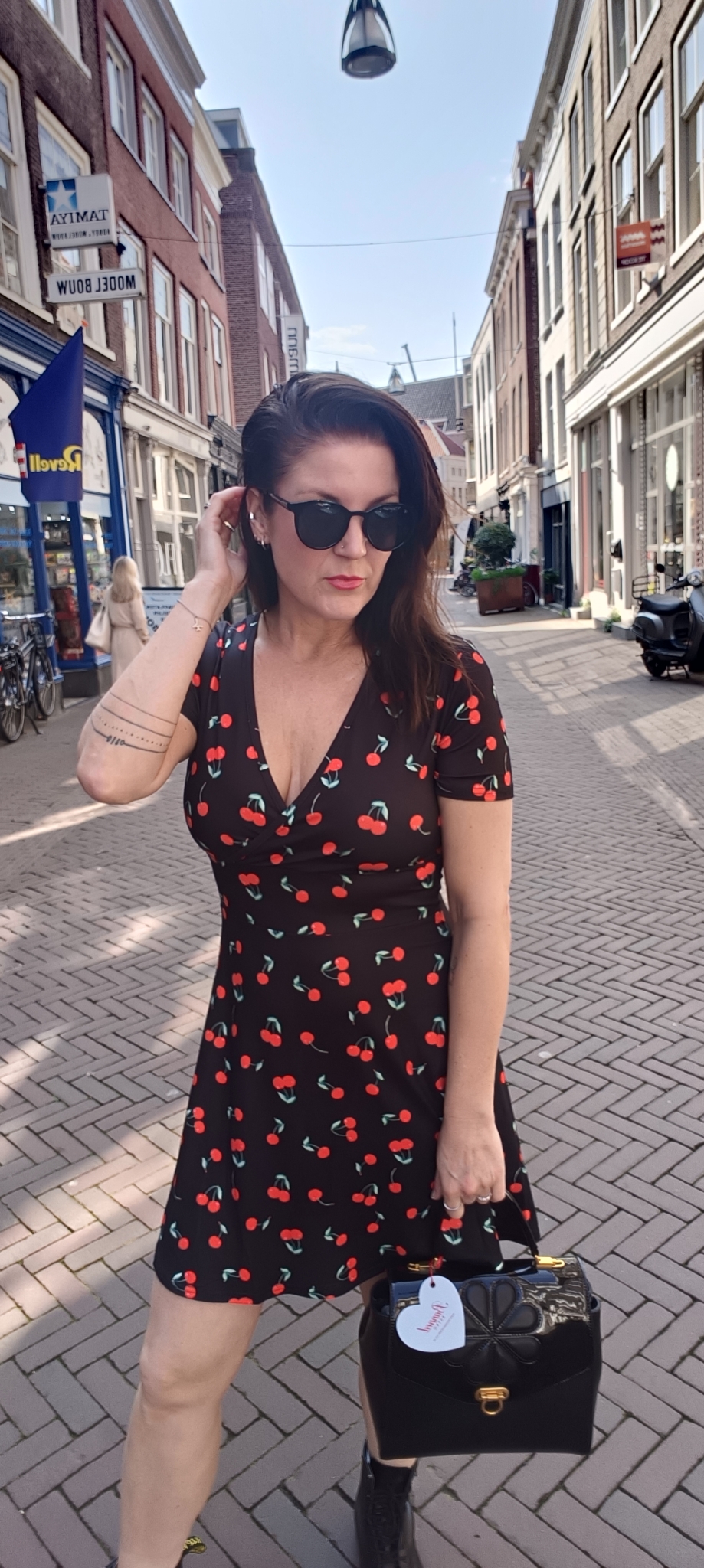 Wendy´s Cherry mini jurk