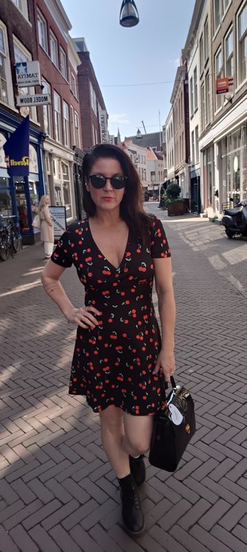 Wendy´s Cherry mini jurk