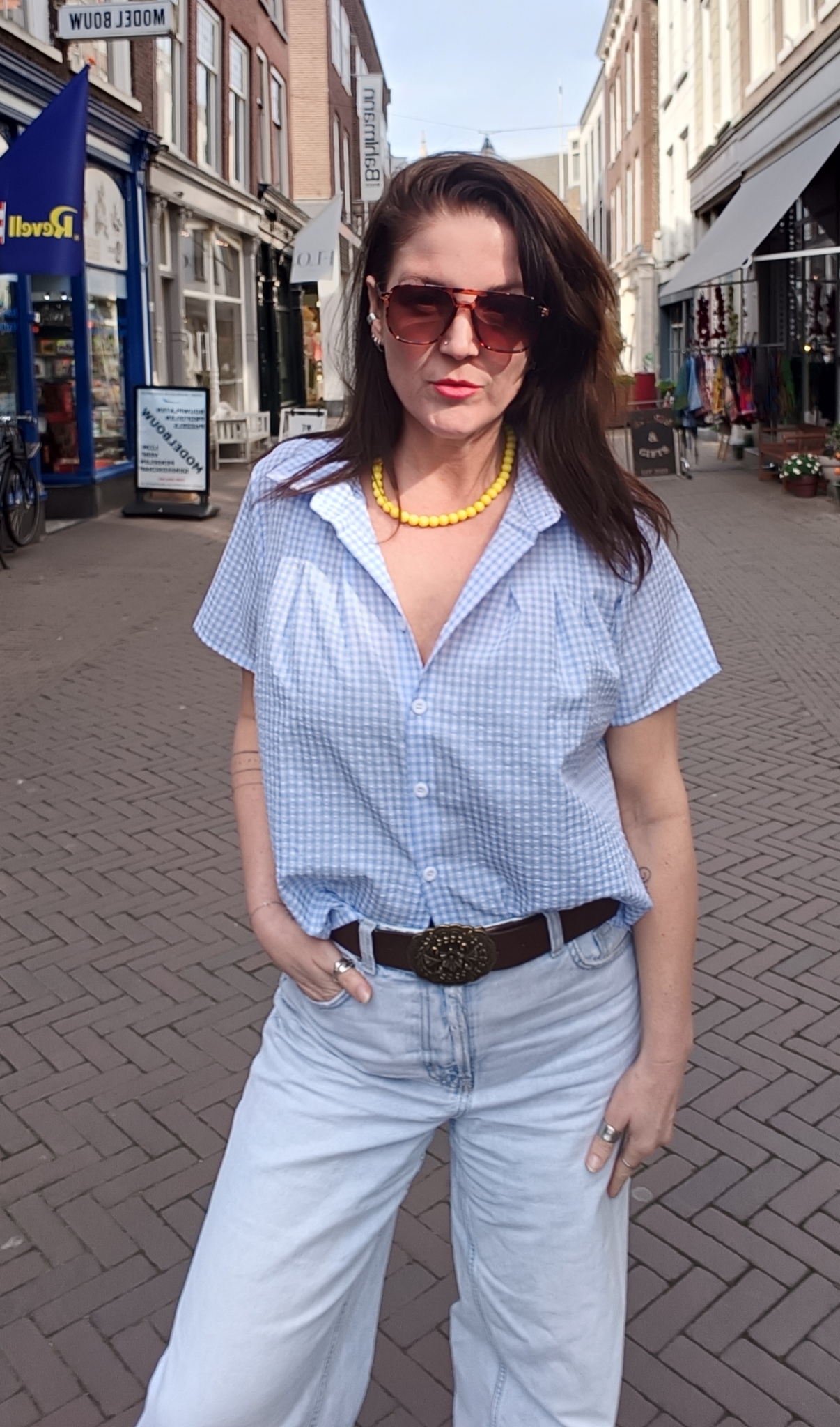 Wendy´s Country blouse in blauw