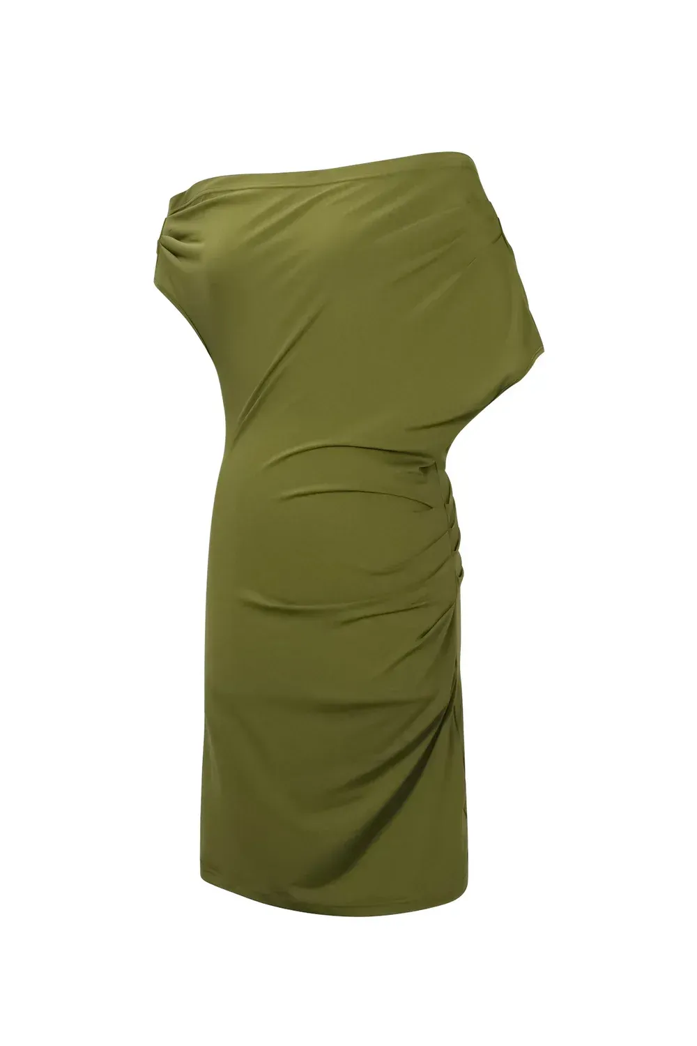 Gimme Draped jurk in groen