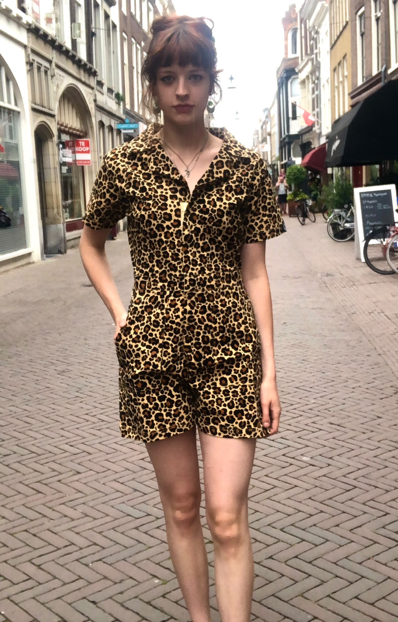 Rebel & Romance Leopard playsuit