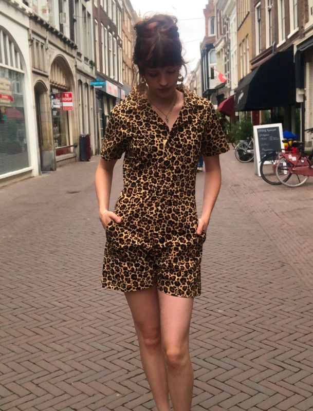 Rebel & Romance Leopard playsuit