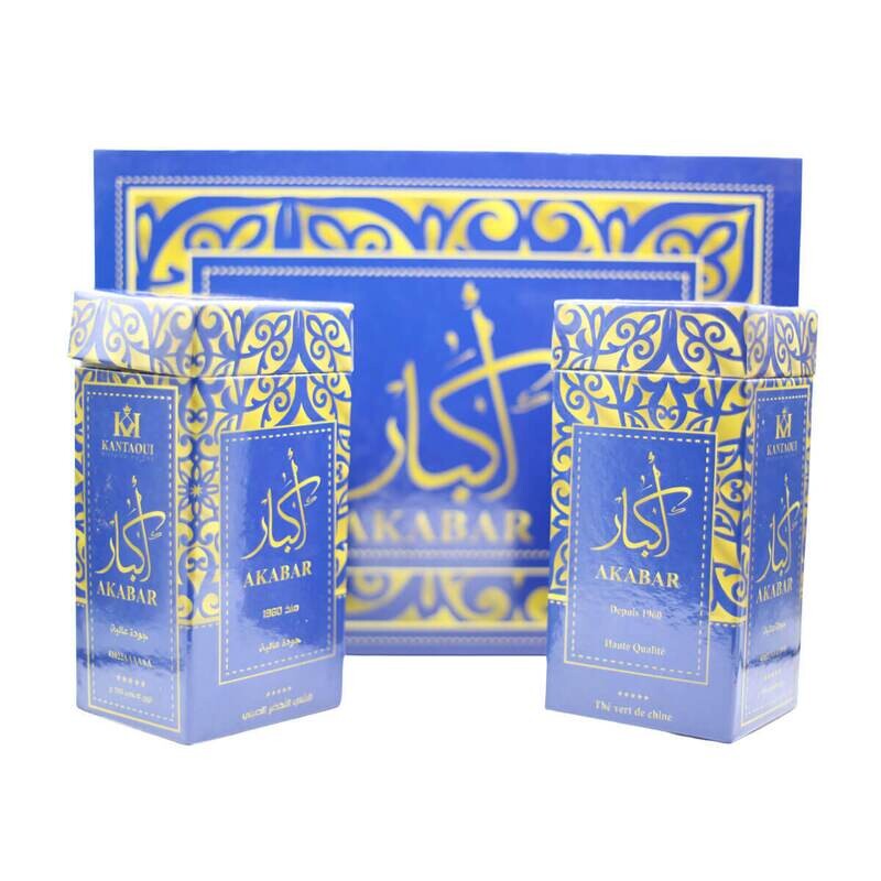 THE AKABAR BLEU, PACK CADEAU