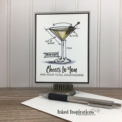 Cheers to You and Your Total Amazingness - Martini