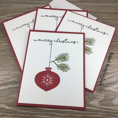 Merry Christmas - Red Ornament Merry Christmas - Red Ornament