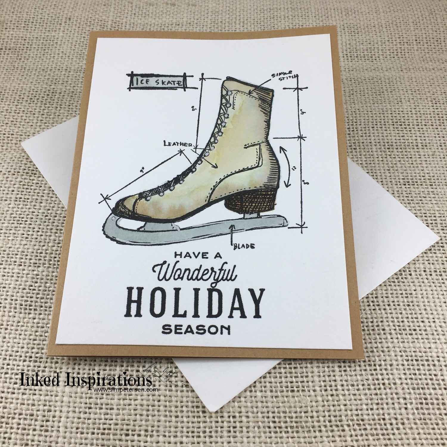 Have a Wonderful Holiday Season - Vintage Skate