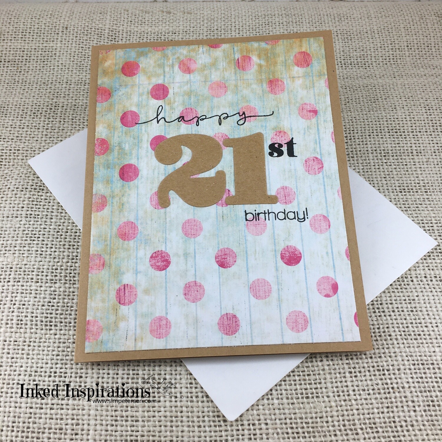 Happy 21st Birthday - Pink Dots