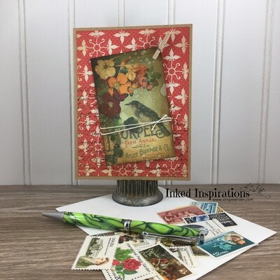 Vintage Seed Packet - Red Vintage Seed Packet - Red