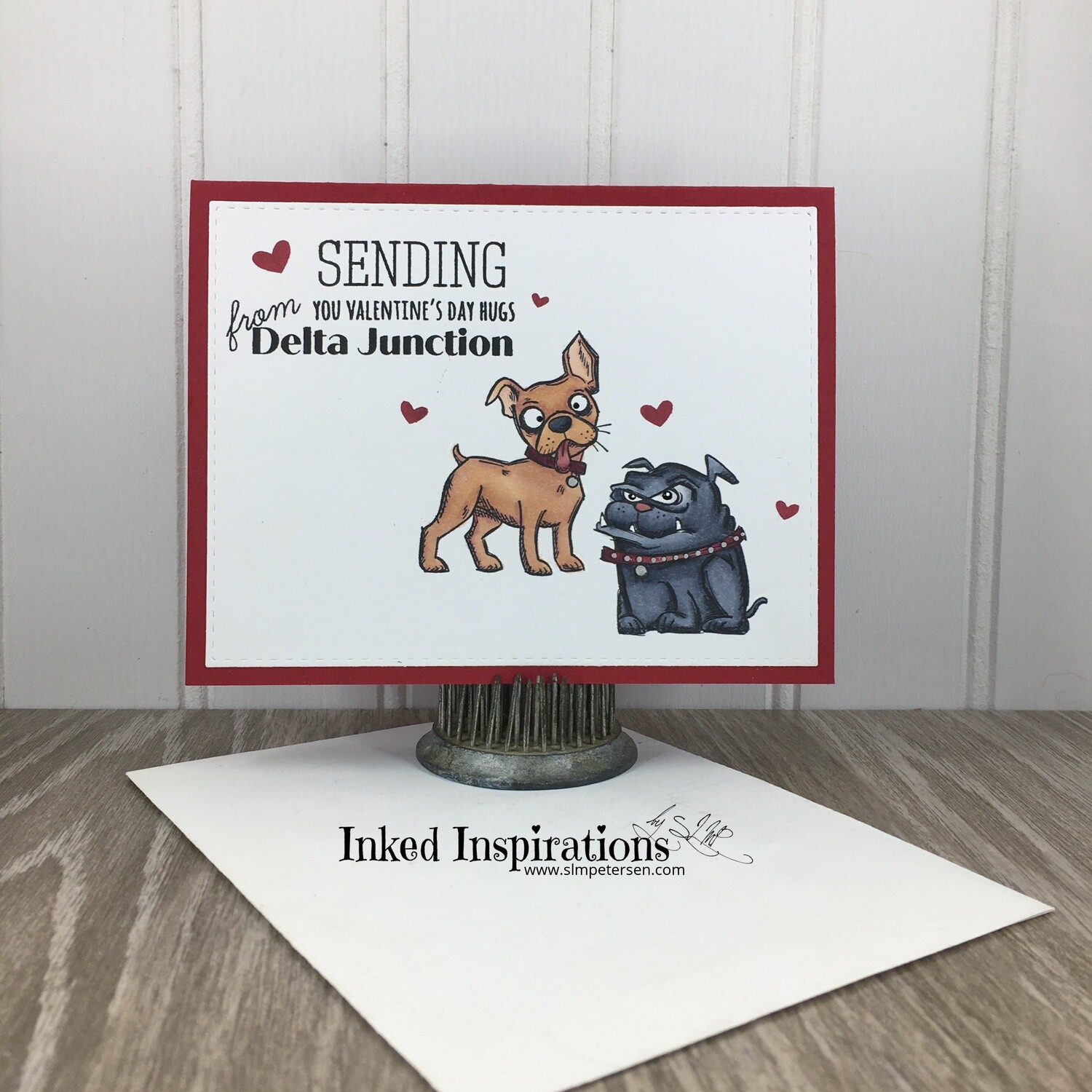Sending You Valentine's Day Hugs from Delta Junction - Dogs