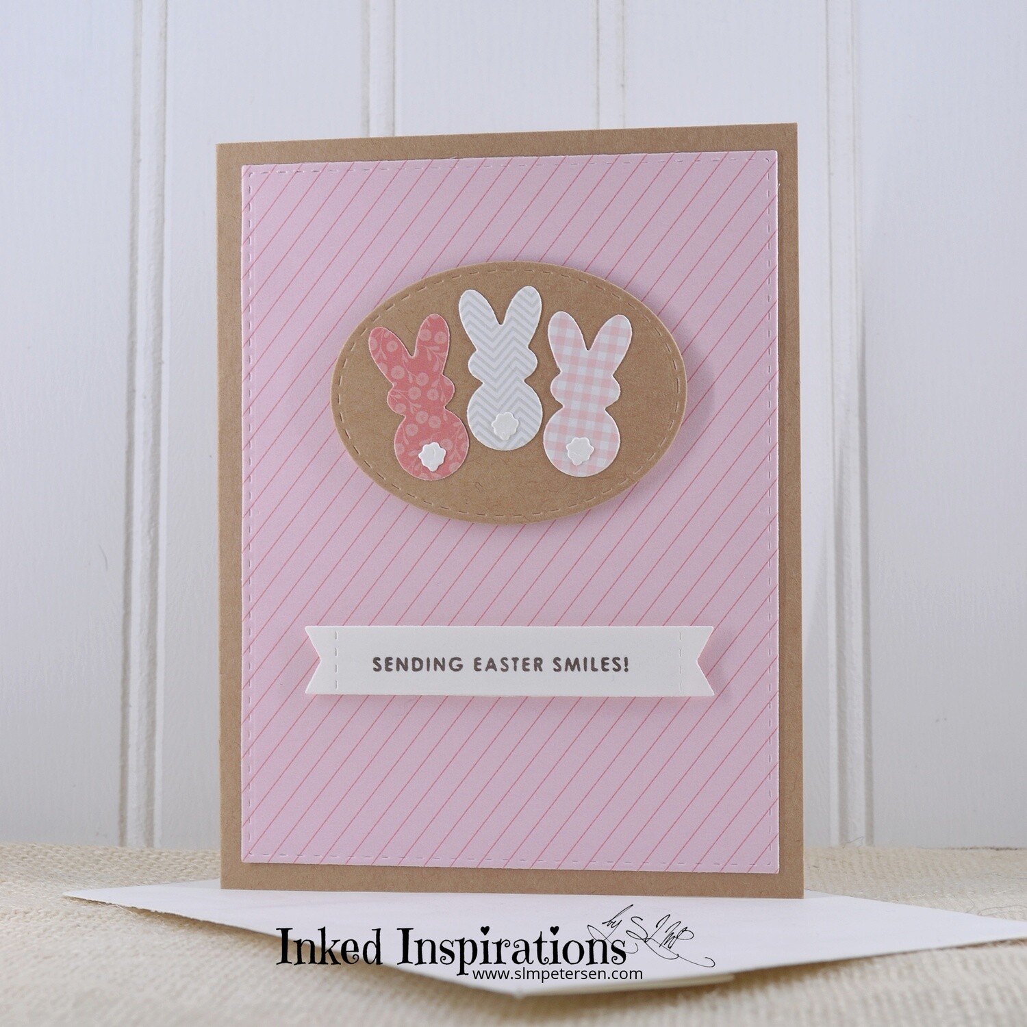 Sending Easter Smiles - Pink with Bunnies