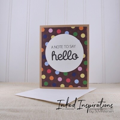 A Not to Say Hello - Dots A Not to Say Hello - Dots