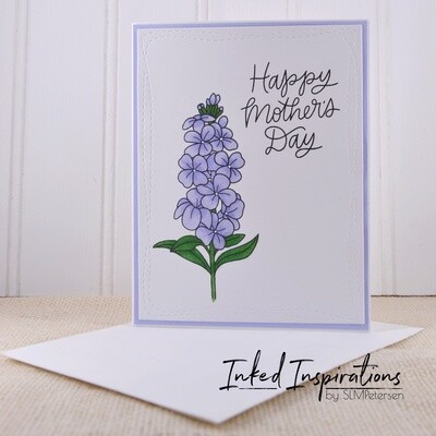 Happy Mother's Day - Lavender Floral Happy Mother's Day - Lavender Floral