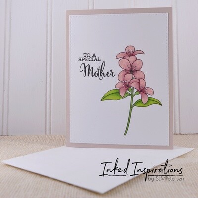 To a Special Mother - Pink Floral To a Special Mother - Pink Floral