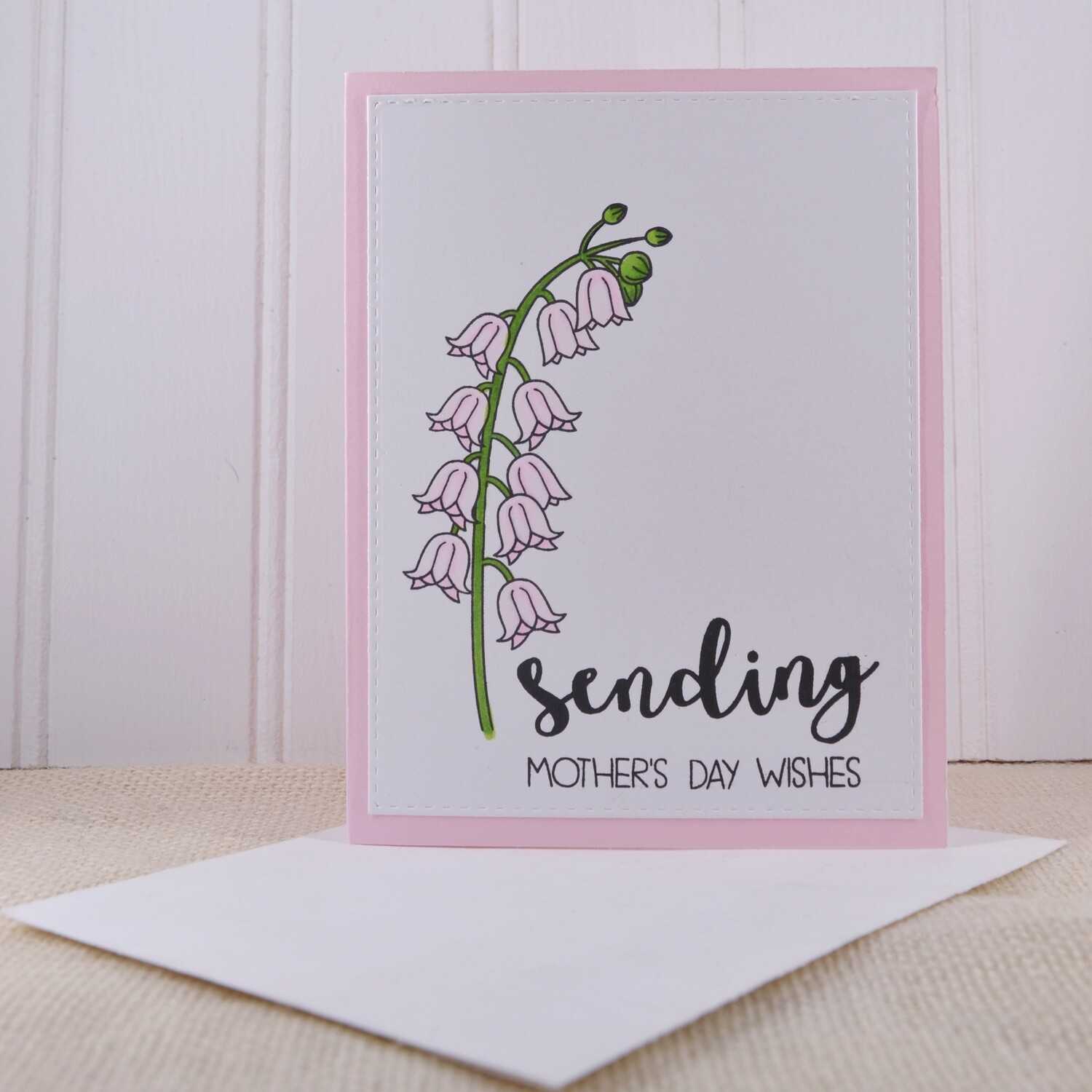 Sending Mother's Day Wishes - Pink Bell Flowers