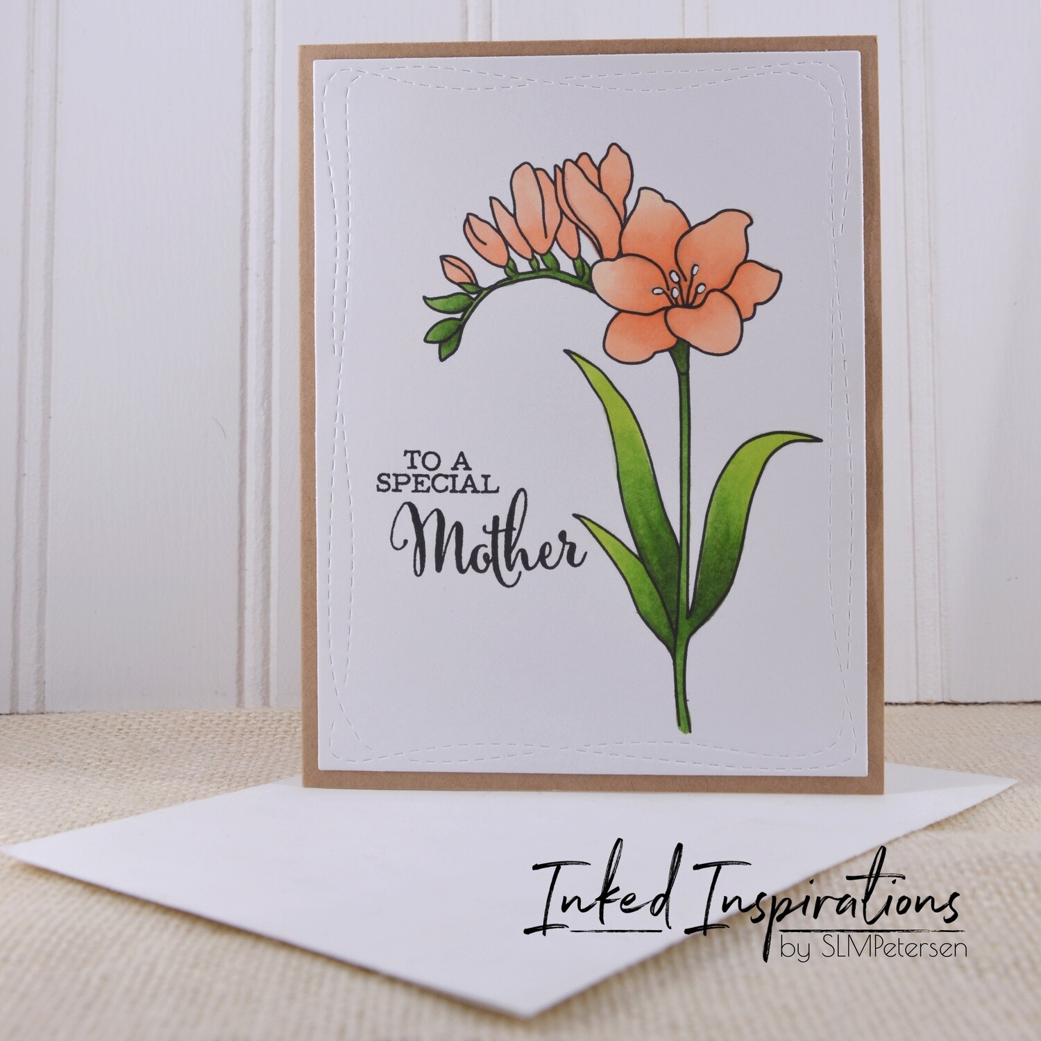 To a Special Mother - Peach Floral