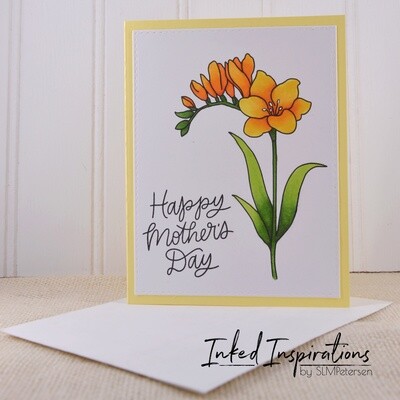 Happy Mother's Day - Yellow Floral