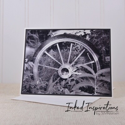 Wheel at Rika's Roadhouse - Original Photography