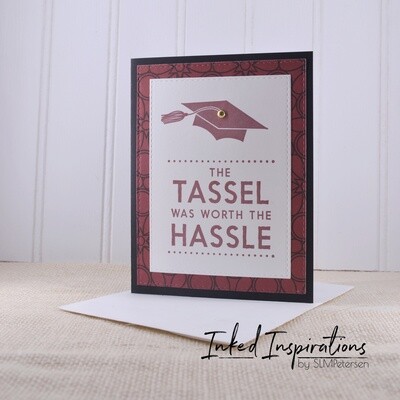 The Tassel was Worth the Hassle - Marron & Black The Tassel was Worth the Hassle - Marron & Black