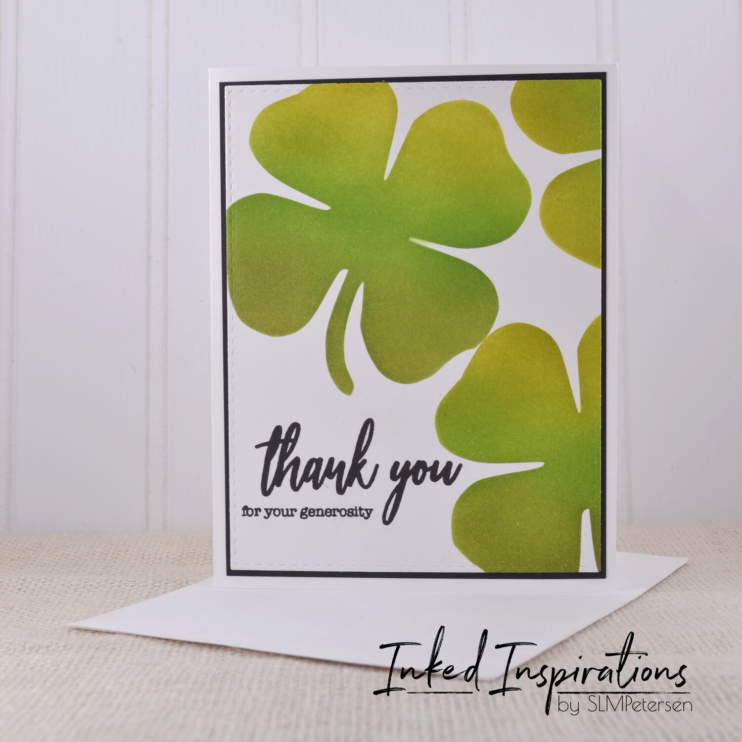 Thank You for Your Generosity - Large Clovers