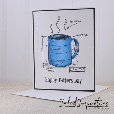 Happy Father's Day - Blue Mug
