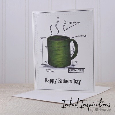 Happy Father's Day - Green Mug