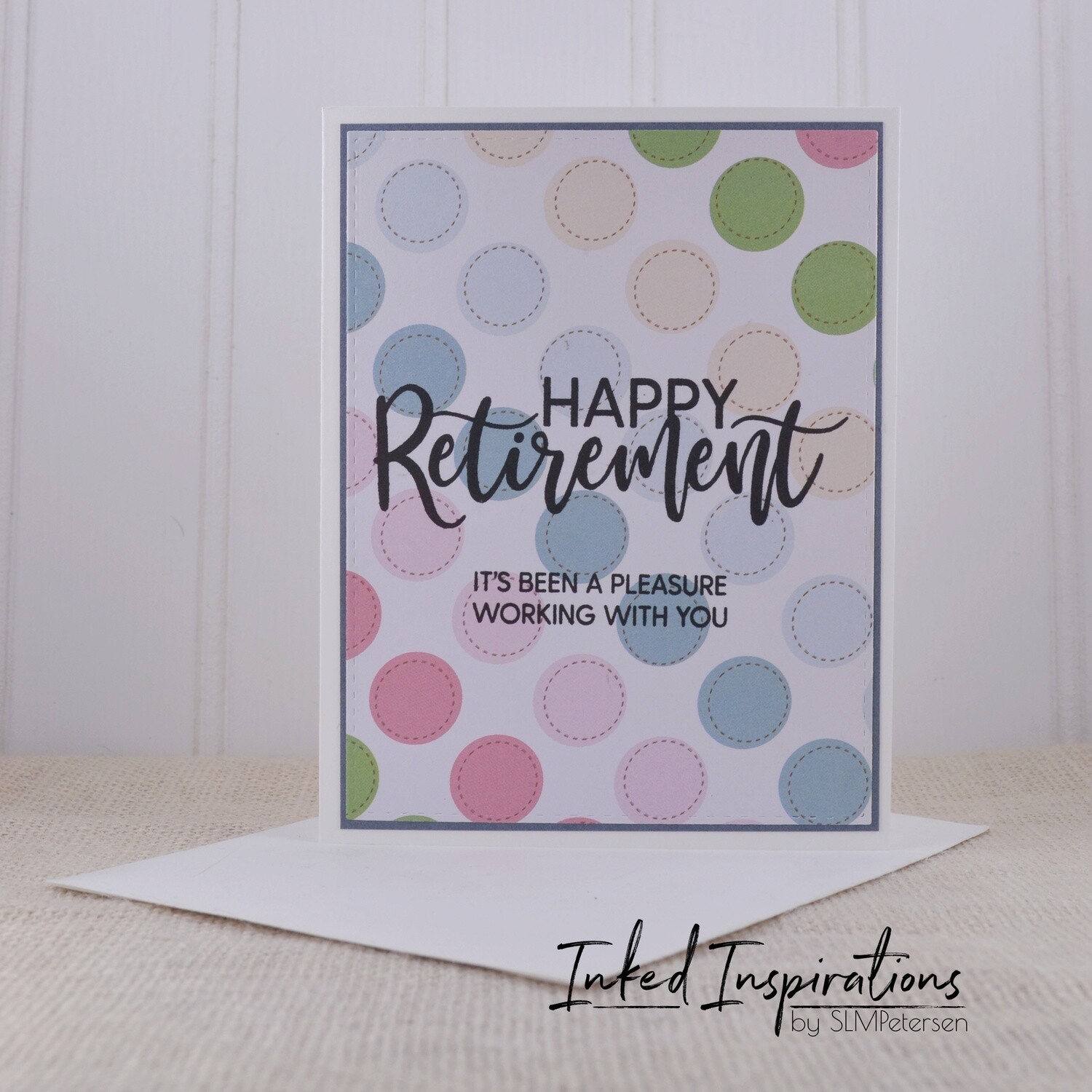 Happy Retirement - Pastel Dots