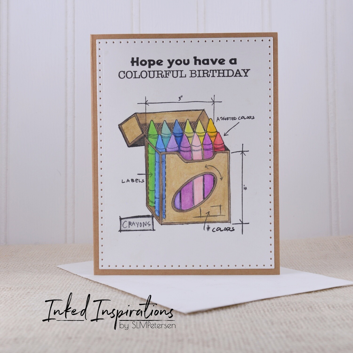Hope You Have a Colorful Birthday - Box of Crayons #4