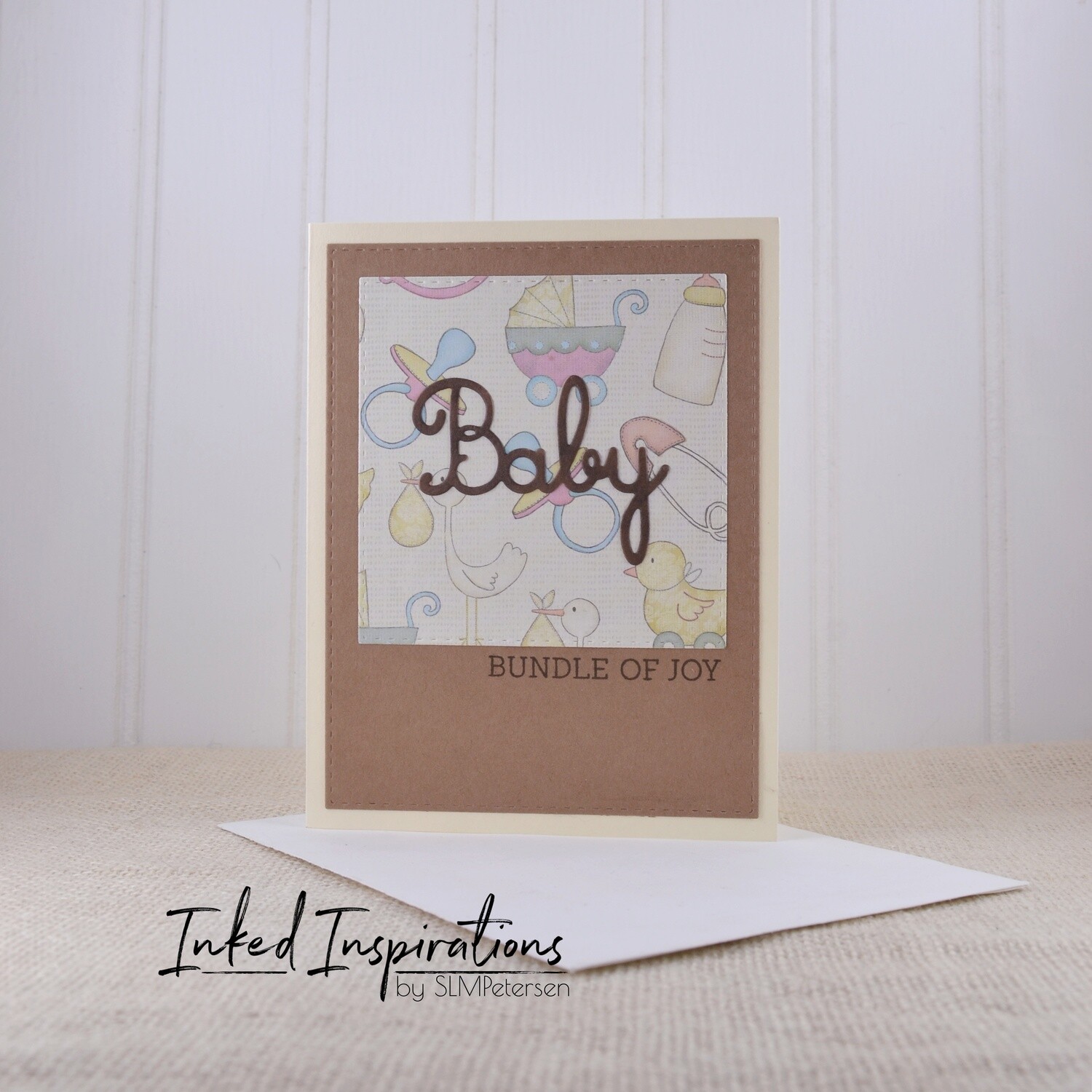 Baby Bundle of Joy - Vintage Baby Print