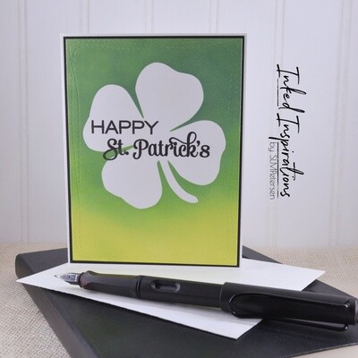 Happy St. Patrick's - Varigated Shamrock