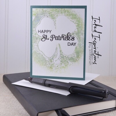 Happy St. Patrick's Day - Green Shamrock