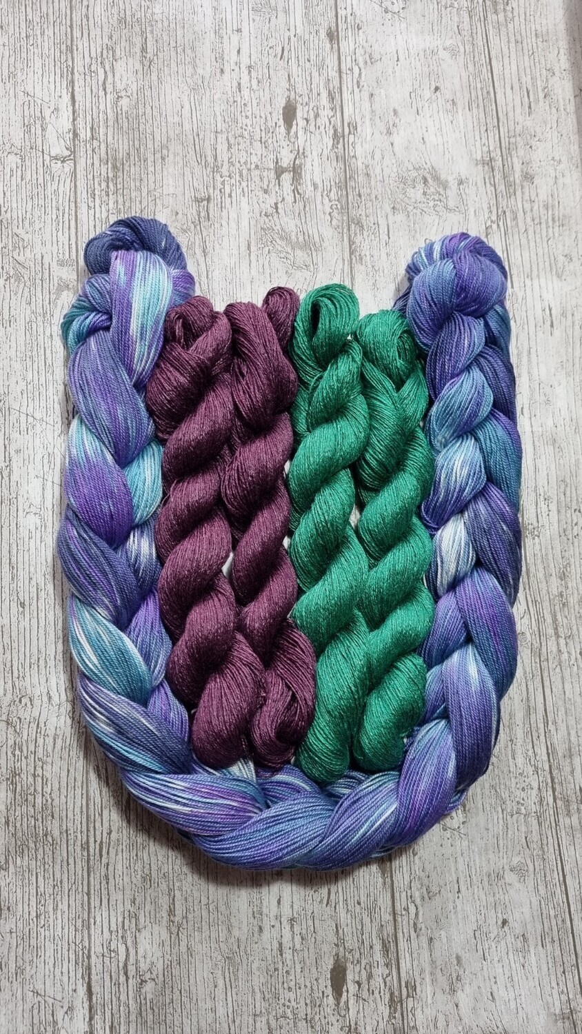 Silk collection Eriona no. ML1018 Purple Adventure, 180 threads, 4m