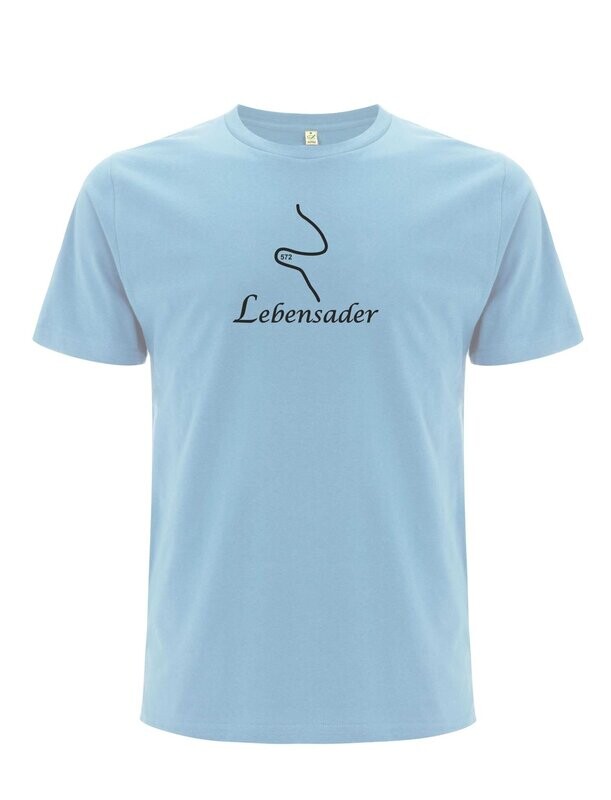 Organic T-Shirt Herren/Unisex mit Druck Organic T-Shirt Herren/Unisex mit Druck "Lebensader"