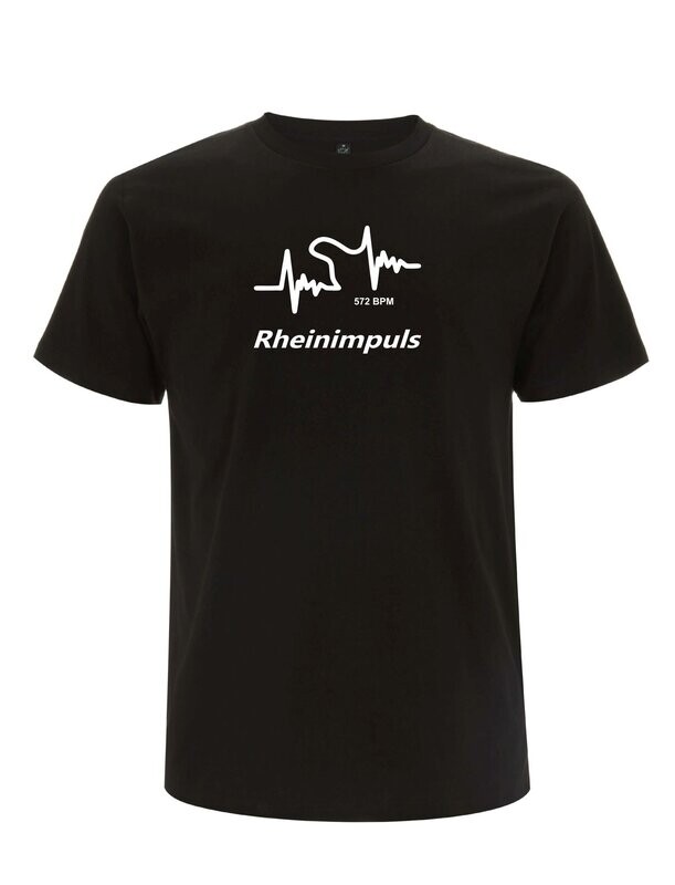 Organic T-Shirt Herren/Unisex mit Druck Organic T-Shirt Herren/Unisex mit Druck "Rheinimpuls"