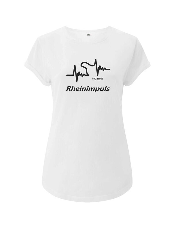Organic T-Shirt Damen mit Druck Organic T-Shirt Damen mit Druck "Rheinimpuls"