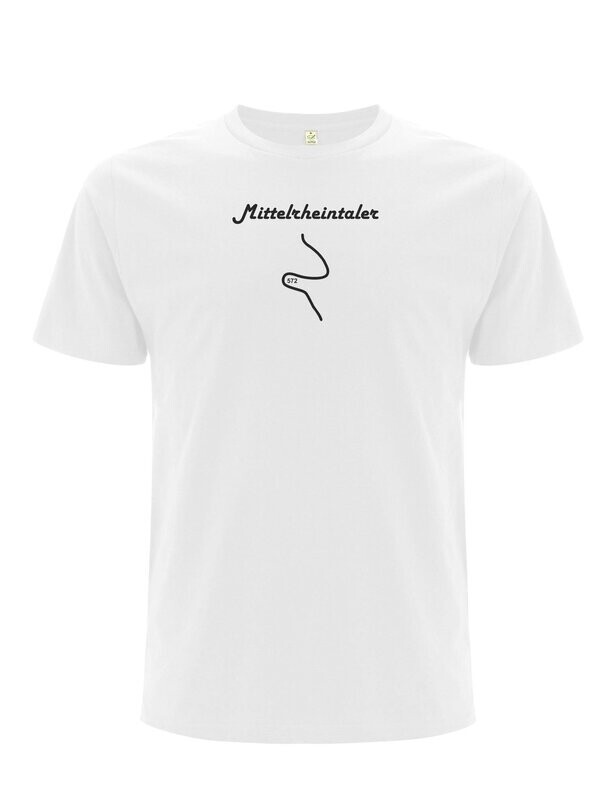 Organic T-Shirt Herren/Unisex mit Druck Organic T-Shirt Herren/Unisex mit Druck "Mittelrheintaler"