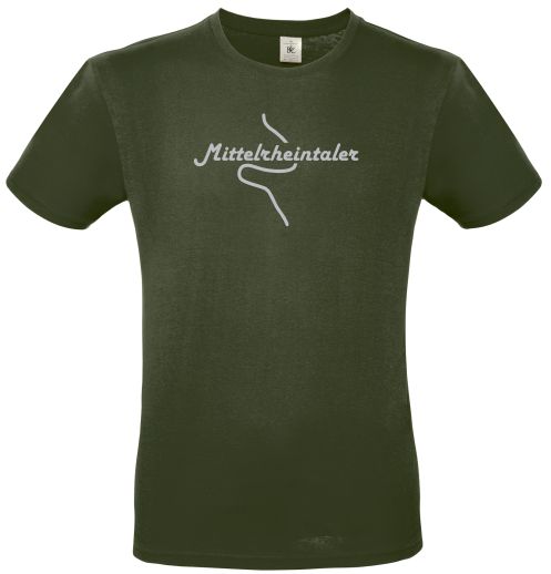 T-Shirt Herren/Unisex mit Druck "Mittelrheintaler"