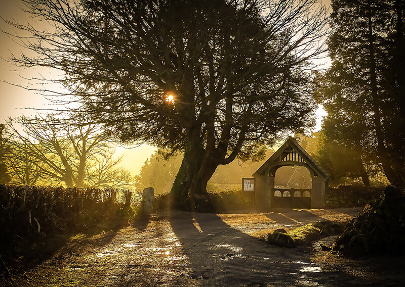 "Y Porth Mynwent" ("The Cemetery Gate"), Eglwys St. Cledwyn (St. Cledwyn's Church), Llanglydwen, Sir Gaerfyrddin (Carmarthenshire)