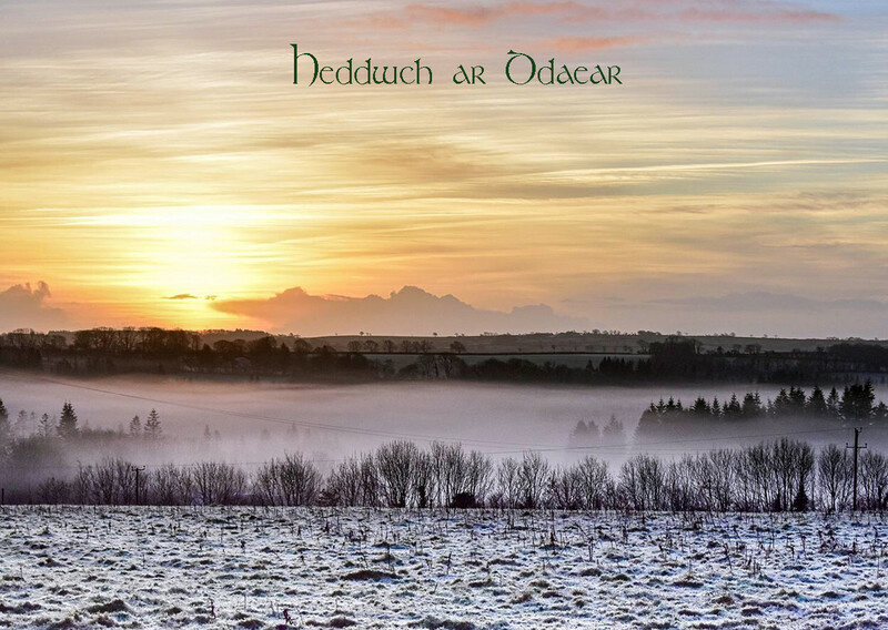 Heddwch ar Ddaear (Peace on Earth), Efailwen, Sir Gaerfyrddin
