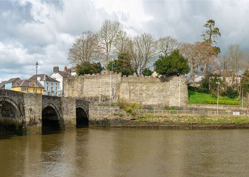 "Castell Aberteifi" ("Cardigan Castle"), Ceredigion