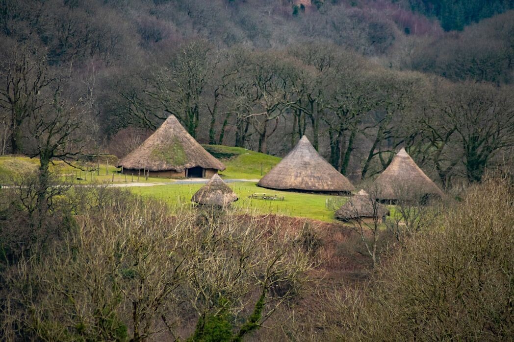 "Castell Henllys" ("Castle Henllys Iron Age Fort"), Meline, ger Crymych, Sir Benfro