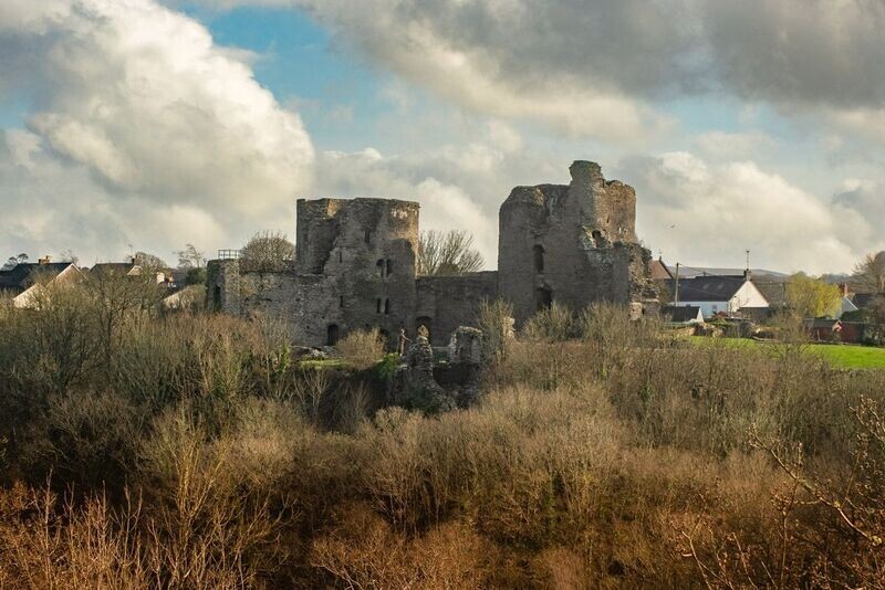 "Castell Cilgerran" ("Cilgerran Castle"), Sir Benfro
