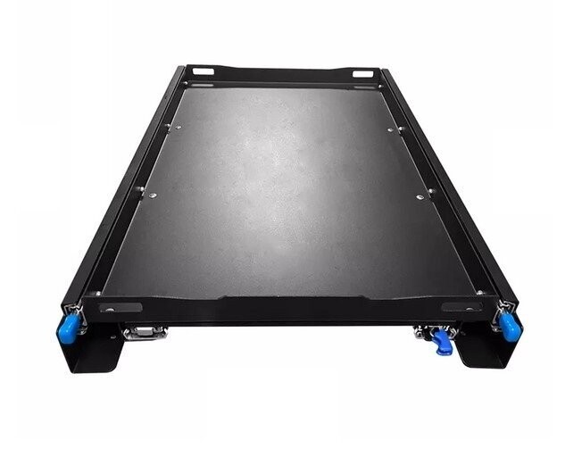 Glissière MEDIUM + TABLETTE / charge 75Kg
