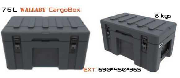 CARGO BOX ETANCHE 76L