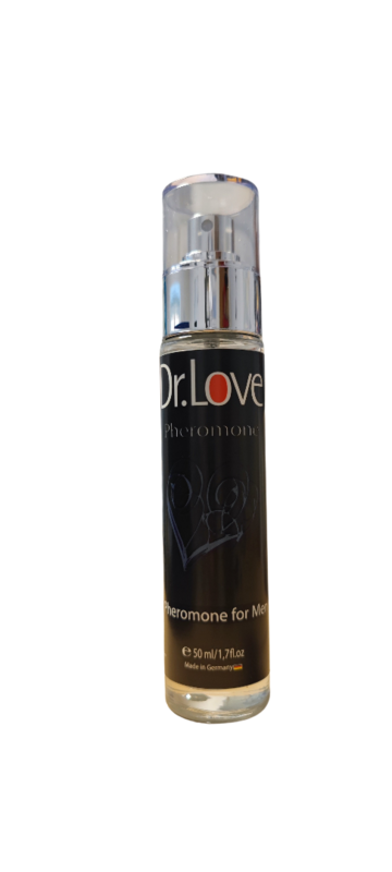 Dr.Love® Luxus Pheromone-Parfüm | 50ml | Für Männer | als Basis zur Kombination mit Lieblingsparfüm | Perfekt für romantische Dates