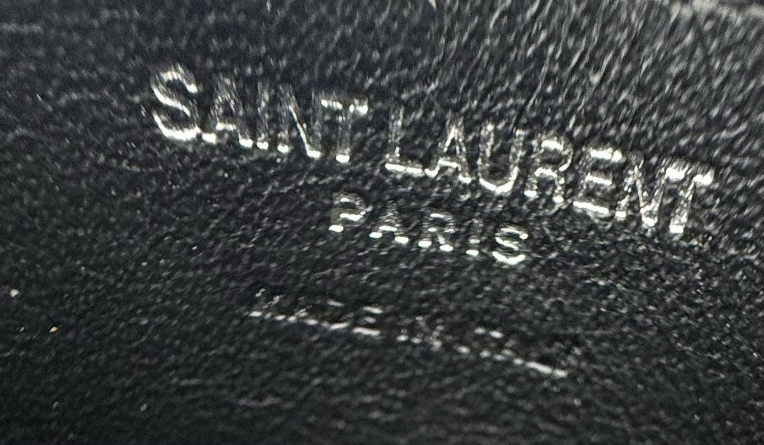 Yves saint laurent Card Holder calfskin cassandre