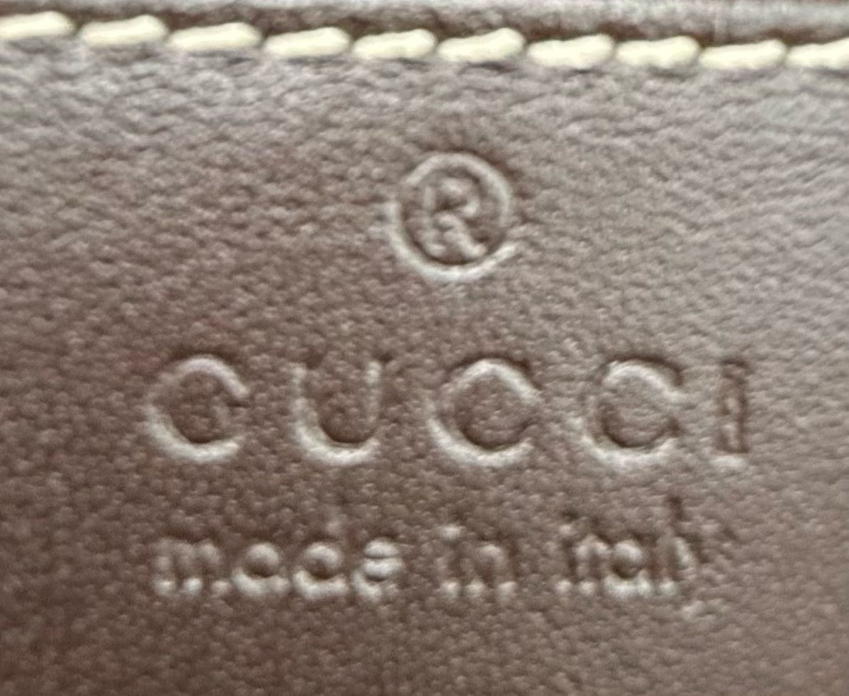 Gucci Monogram Sukey Small Tote Shoulder Bag Brown