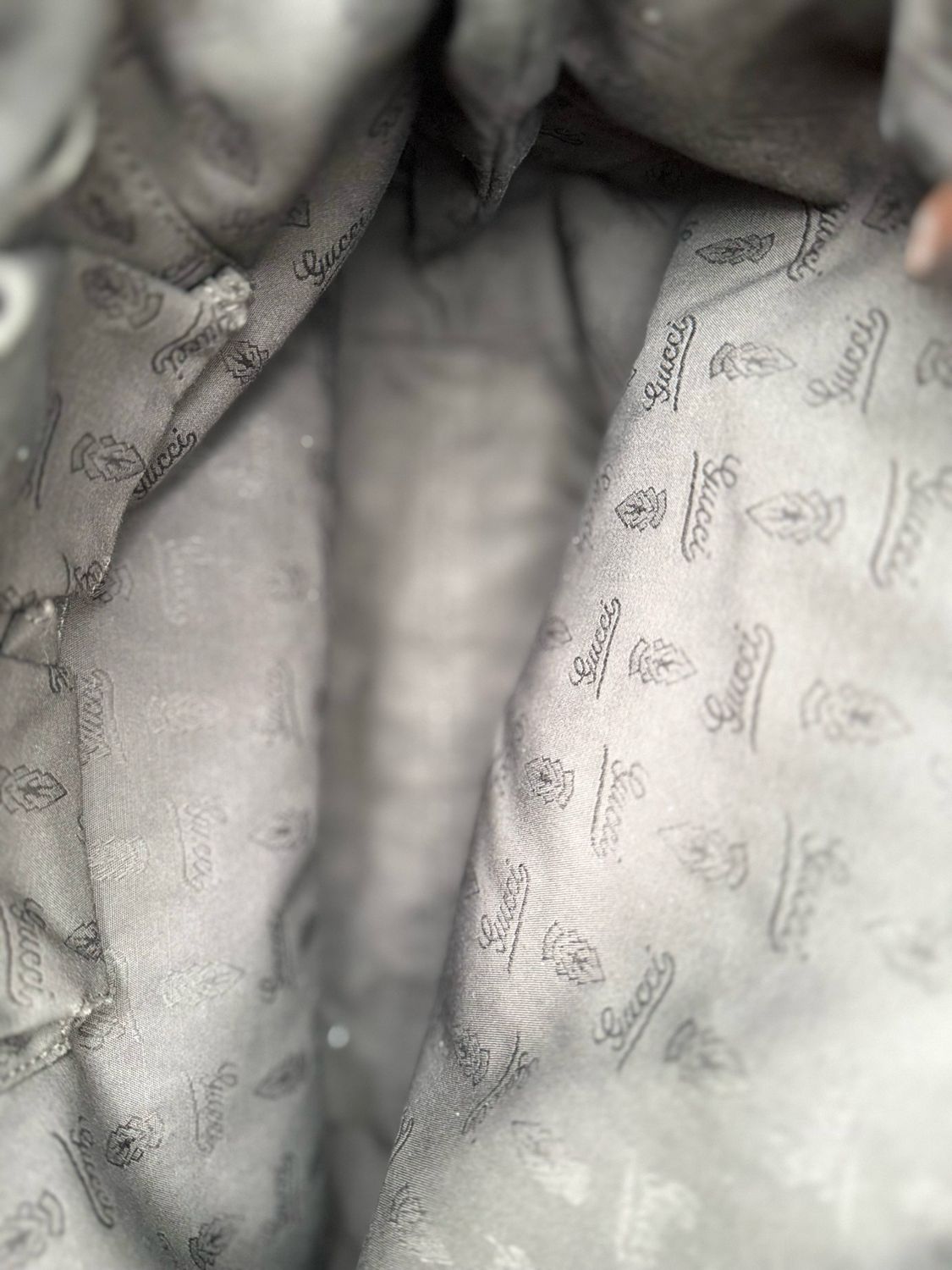 Gucci Monogram Canvas Charm Tote